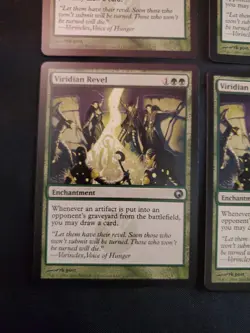 4x VIRIDIAN REVEL SCARS OF MIRRODIN NM MTG Magic Gathering PLAYSET See Pics ** - Image 5