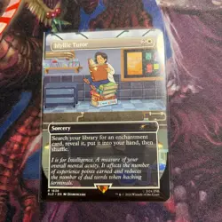 Idyllic Tutor 1636 Rainbow FOIL Fallout Secret Lair MTG NM - Image 1