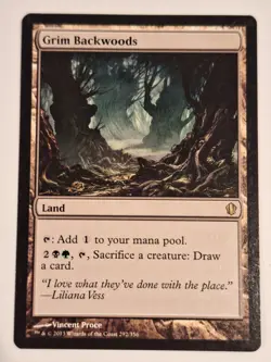 Grim Backwoods - Commander: 2013 - Magic the Gathering MTG Nice! - Image 1