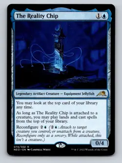 The Reality Chip R Kamigawa: Neon Dynasty 74 NM - Image 1
