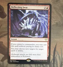 Wizards of the Coast MTG Deflecting Swat Instant Red Rare C20 EN 050/322 - Image 1