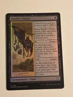 Bandit's Talent FOIL X1 BLB MTG Bloomburrow - Image 1