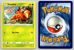 DWEBBLE 10/236 C UNIFIED MINDS POKEMON MP KAWAYOO - Image 3