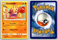 HITMONCHAN 74/181 UC TEAM UP POKEMON MP KOMIYA - Image 3