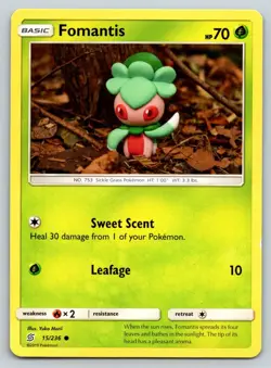 FOMANTIS 15/236 C UNIFIED MINDS POKEMON MP MORII - Image 1