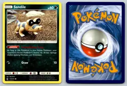 SANDILE 113/214 C UNBROKEN BONDS POKEMON MP MORII - Image 3