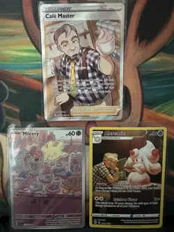 Pokemon TCG Milcery, Alcremie & Cafe Master - Trainer Gallery & IR Lot - Image 1