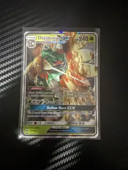 Pokemon Decidueye GX 12/149 SM Base Set Ultra Rare Holo Stage 2 240 HP English - Image 1