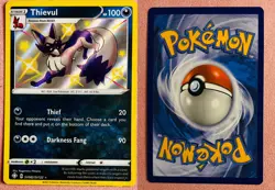 Thievul | SV082/SV122 | Shining Fates Shiny Vault | 2021 Pokemon Rare Shiny | LP - Image 3