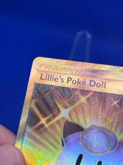 Pokemon SM Sun & Moon Cosmic Eclipse Lillie’s Poke Doll 267/236 Gold Secret Rare - Image 4