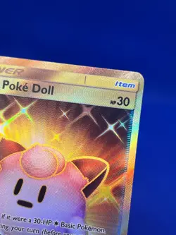 Pokemon SM Sun & Moon Cosmic Eclipse Lillie’s Poke Doll 267/236 Gold Secret Rare - Image 5