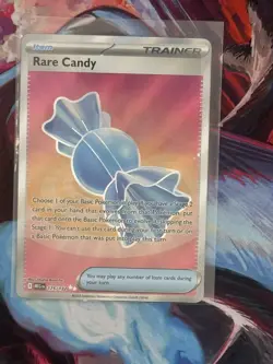 Rare Candy 175/132 Ultra Rare Mega Evolution Pokemon Near Mint - Image 1