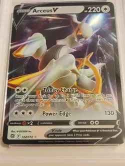 Arceus V - Pokemon Brilliant Stars #122 - Gem Mint PSA 10 - Image 3