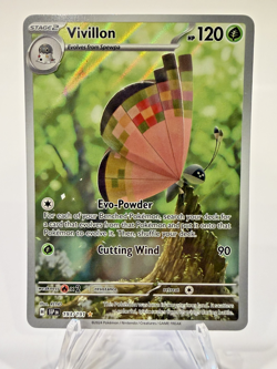 Vivillon 193/191 Illustration Rare Pokemon TCG Surging Sparks NM - Image 1