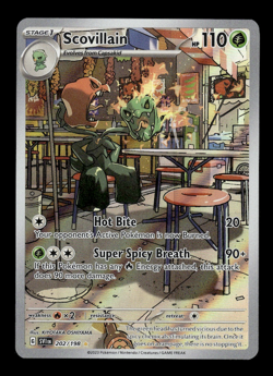 Pokemon TCG Base Set Scovillain SVI 202/198 - Image 1