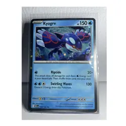 Pokemon Kyogre 034/132 Me01 Mega Evolution Holo Rare Basic 150 HP English - Image 1
