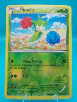 Roselia 8/106 Flashfire Pokemon TCG Reverse Holo Lightly Played - Image 1