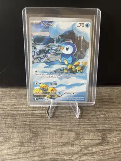 Piplup 098/094 - Phantasmal Flames - Pokemon TCG NM Illustration Rare English - Image 5