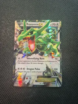 Rayquaza EX 75/108 Roaring Skies Holo Rare Pokemon TCG - Image 1
