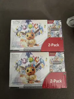 Pokemon TCG Costco Exclusive - Prismatic Evolutions Bundle (Factory Sealed) 2X - Image 1