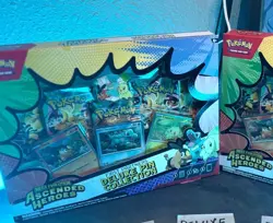 Pokemon TCG Ascended Heroes First Partners Deluxe Pin Collection Sealed - Image 1