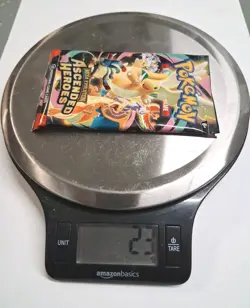 23g VERY HEAVY Pokemon TCG Ascended Heroes Booster Pack Factory Sealed USA - Image 1