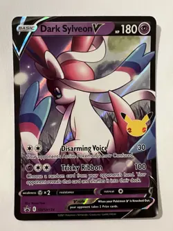 Dark Sylveon V SWSH134 Sword & Shield Celebrations Promo Pokemon TCG NM - Image 1