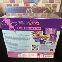 Pokemon SWSH08: Fusion Strike ETB! Elite Trainer Box! Factory Sealed! Small hole - Image 3