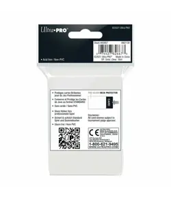 Ultra Pro 50 sleeves Standard carte pokemon one piece Trasparenti Clear Gloss - Image 4