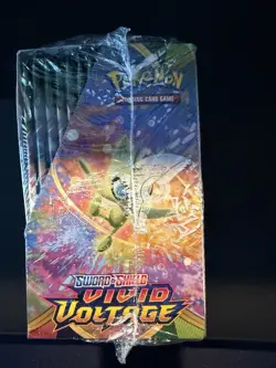Pokemon TCG Sword & Shield Vivid Voltage Booster Box 36 Booster Packs Sealed - Image 4