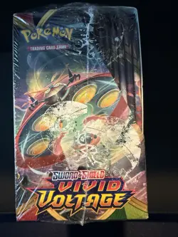 Pokemon TCG Sword & Shield Vivid Voltage Booster Box 36 Booster Packs Sealed - Image 5