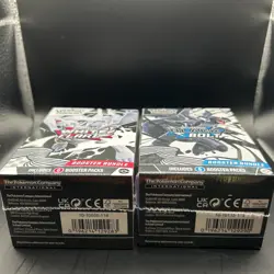 Pokemon TCG Black Bolt & White Flare Booster Bundle Set of 2- Factory Sealed - Image 1