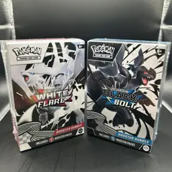 Pokemon TCG Black Bolt & White Flare Booster Bundle Set of 2- Factory Sealed - Image 2