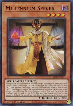 Millennium Seeker [EGS1-EN005] Ultra Rare Near Mint 1st Edition - Yugioh single - Image 1
