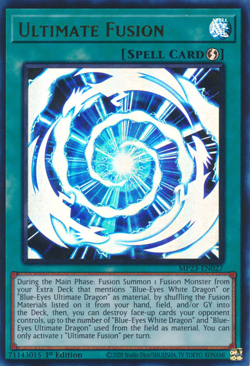 Ultimate Fusion [MP23-EN027] Ultra Rare Lightly Played 1st Edition - Yugioh sing - Image 1