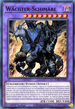 Yu Gi Oh! Wachter-Schimare RA02-DE023 Super Rare - Image 1