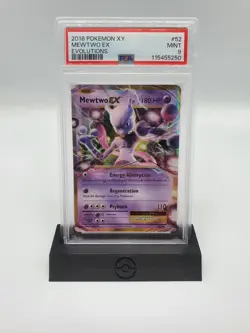Pokemon Card - XY Evolutions Mewtwo EX 52/108 PSA 9 MINT! - Image 1