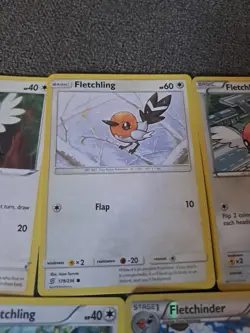 Pokemon TCG Fletchling And Fletchinder 7 Card Lot (1 Reverse Holo) - Image 3