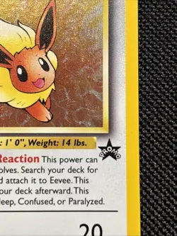 Pokemon TCG Eevee #11 Black Star Holo Promo Card - Image 4