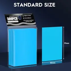 500ct Trading Card Sleeve Perfect Fit MTG Sleeves Sports 500, 5 Colors - Image 2