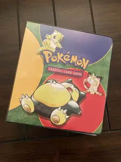 Pokemon Card Binder Lot 376 NM Cards Collection WOTC 1999 21 Holos Unticked List - Image 1
