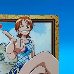 Nami ONE PIECE Carddass Hyper Battle Trading Card TCG Anime Japan #C369 - Image 3