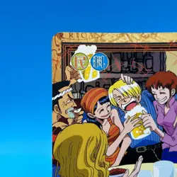 Sanji ONE PIECE Carddass Hyper Battle Trading Card TCG Anime Japan #C373 - Image 2