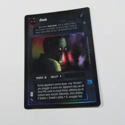 Greedo FOIL - A New Hope Reflections Star Wars CCG Customizeable Card Game SWCCG - Image 3