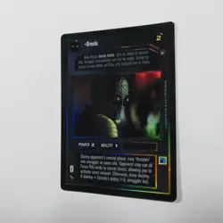 Greedo FOIL - A New Hope Reflections Star Wars CCG Customizeable Card Game SWCCG - Image 4