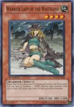 (3x) Warrior Lady of the Wasteland - YS11-EN020 - HP+ - Common - 1st ed - Yugioh - Image 1