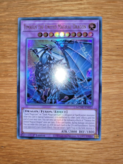 Yugioh Timaeus the United Magical Dragon MZMU-EN101 English Ultra Rare - Image 1