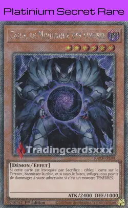 Yu-Gi-Oh! Caius, le Monarque des Ombres : PN RA03-FR194 - Image 1