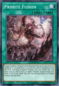 Primite Fusion DUAD-EN065 1st ED Yu-Gi-Oh! SUPER RARE - Image 1