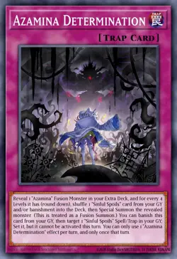 Azamina Determination ROTA-EN073 1st ED NM Yu-Gi-Oh! - Image 1